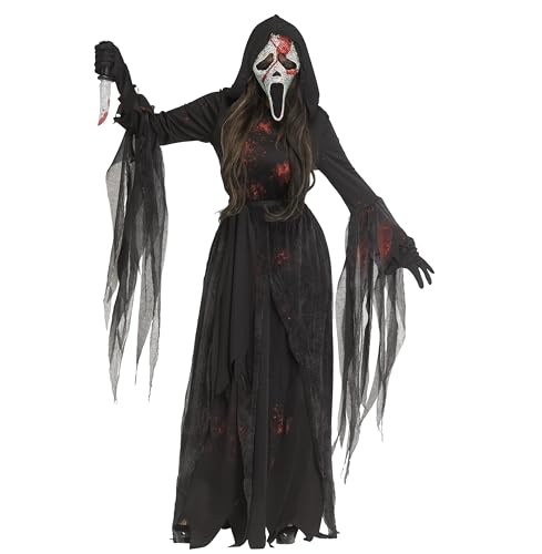 Fun World Scream Bloody Bling Ghost Face Adult Costume | S/M von Fun World