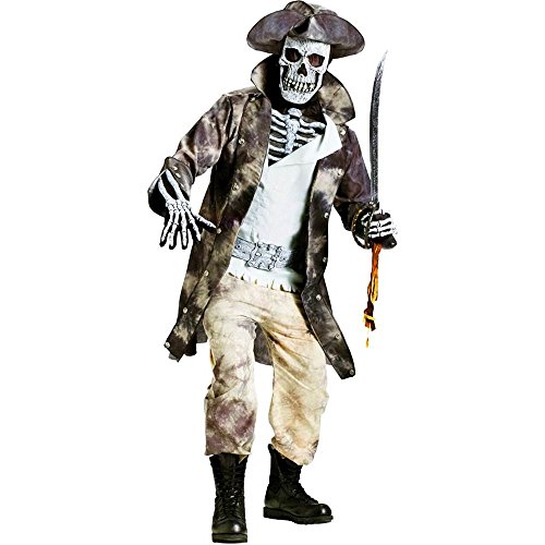 Ghost Pirate Fancy Dress Costume Standard Ghost Pirate Fancy Dress Costume Standard von Fun World