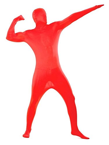 Skin Suit Red Adult Std Skin Suit Red Adult Std von Fun World
