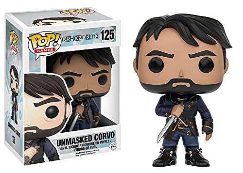 Funko POP! Dishonored 2 Unmasked Corvo Vinyl Figure #125 Exclusive Funko POP! Dishonored 2 Unmasked Corvo Vinyl Figure #125 Exclusive von POP
