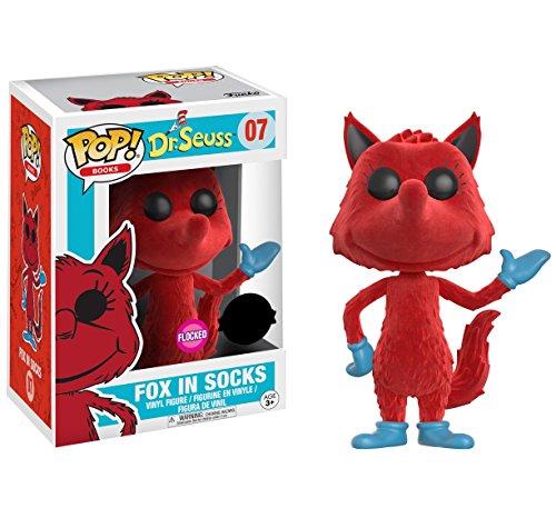 Pop! Figur Vinyl Dr Seuss Fox in Socks Flocked von Funko