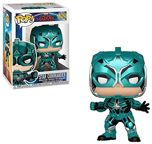 Funko POP! Captain Marvel-Yon Rogg-Rogg - Vinyl-Sammelfigur - Geschenkidee - Offizielle Handelswaren - Spielzeug Für Kinder Und Erwachsene - Movies Fans - Modellfigur Für Sammler Und Display von Funko