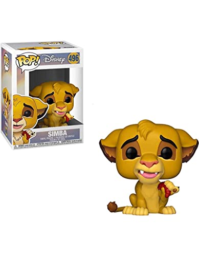 Funko Pop! Vinyl: Disney: The Lion King: Simba - König der Löwen, der - Vinyl-Sammelfigur - Geschenkidee - Offizielle Handelswaren - Spielzeug Für Kinder und Erwachsene - Movies Fans von Funko