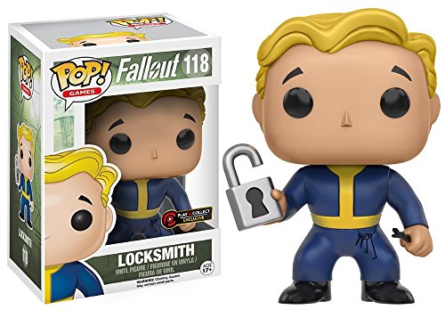 Funko – 118 – Pop – Fallout – Sammelfigur, Motiv: Vault Boy Schlosser – Limitierte Edition Funko – 118 – Pop – Fallout – Sammelfigur, Motiv: Vault Boy Schlosser – Limitierte Edition von Funko