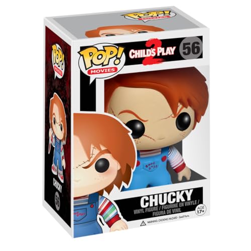 Funko Pop! Movies : Chucky - Vinyl-Sammelfigur - Geschenkidee - Offizielle Handelswaren - Spielzeug Für Kinder und Erwachsene - Movies Fans - Modellfigur Für Sammler und Display von Funko