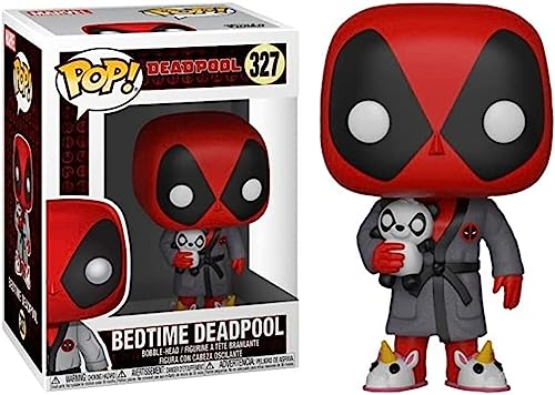 Funko POP! Marvel: Deadpool Playtime - Deadpool in Robe - Vinyl-Sammelfigur - Geschenkidee - Offizielle Handelswaren - Spielzeug Für Kinder und Erwachsene - Movies Fans - Modellfigur Für Sammler Funko POP! Marvel: Deadpool Playtime - Deadpool in Robe - Vinyl-Sammelfigur - Geschenkidee - Offizielle Handelswaren - Spielzeug Für Kinder und Erwachsene - Movies Fans - Modellfigur Für Sammler von Funko