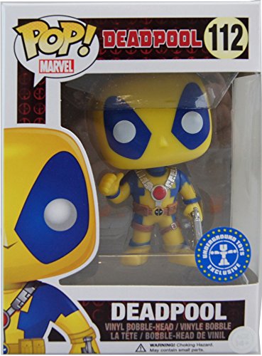 FunKo – pdf00005599 – Pop – Marvel – Deadpool – Yellow Kostüm 112 – Schwarz/Grau FunKo – pdf00005599 – Pop – Marvel – Deadpool – Yellow Kostüm 112 – Schwarz/Grau von Funko