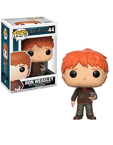 Funko Harry Potter: Ron with Scabbers, 14938, Brown, One Size von Funko