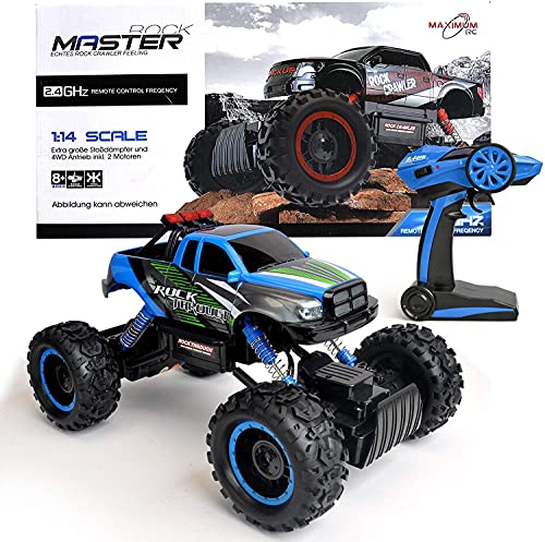 FunTomia RC Ferngesteuertes Auto für Kinder - 4WD Monstertruck - XL RC Auto für Kinder ab 8 Jahren - Rock Crawler von FunTomia