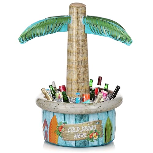 FunX Aufblasbare Palme Getränkekühler - Party und Festival Accessoire im Beach Look - Ideal für Gartenparty, Sommerparty oder Poolparty - 94 x 90 cm FunX Aufblasbare Palme Getränkekühler - Party und Festival Accessoire im Beach Look - Ideal für Gartenparty, Sommerparty oder Poolparty - 94 x 90 cm von FunX