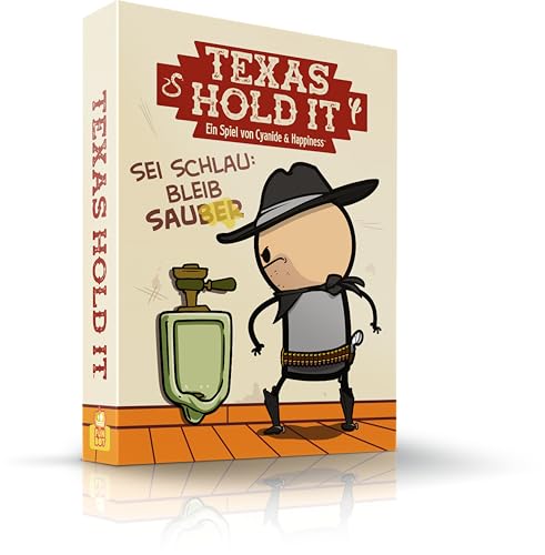 Funbot | Texas Hold It | lustiges Kartenspiel für 2-6 Personen | Deutsch von Funbot