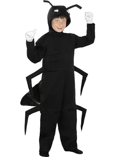 Funidelia | Ameisen Kostüm für Jungen & Mädchen Tiere - Kostüme für Kinder & Verkleidung für Partys, Karneval & Halloween - Größe 5-6 Jahre - Schwarz Funidelia | Ameisen Kostüm für Jungen & Mädchen Tiere - Kostüme für Kinder & Verkleidung für Partys, Karneval & Halloween - Größe 5-6 Jahre - Schwarz von Funidelia