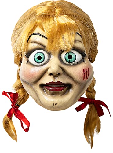 Funidelia | Annabelle Maske Deluxe 100% OFFIZIELLE für Herren und Damen Horrorfilm, The Warren Files, Halloween, Horror, Zubehör für Kostüm - Lustige Kostüme für deine Partys Funidelia | Annabelle Maske Deluxe 100% OFFIZIELLE für Herren und Damen Horrorfilm, The Warren Files, Halloween, Horror, Zubehör für Kostüm - Lustige Kostüme für deine Partys von Funidelia