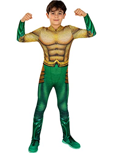 Funidelia | Aquaman Kostüm für Jungen Superhelden, DC Comics, Justice League - Kostüme für Kinder & Verkleidung für Partys, Karneval & Halloween - Größe 3-4 Jahre von Funidelia