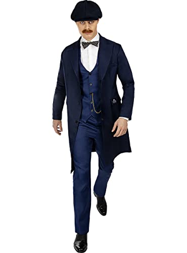 Funidelia | Arthur Shelby Kostüm - Peaky Blinders für Herren 20er Jahre, Film und Serien, Gangster - Kostüme für Erwachsene & Verkleidung für Partys, Karneval & Halloween - Größe XL - Schwarz Funidelia | Arthur Shelby Kostüm - Peaky Blinders für Herren 20er Jahre, Film und Serien, Gangster - Kostüme für Erwachsene & Verkleidung für Partys, Karneval & Halloween - Größe XL - Schwarz von Funidelia