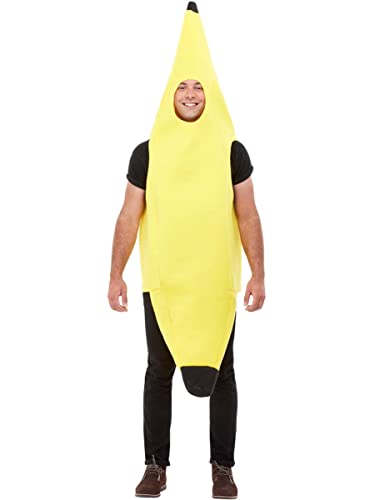 Funidelia | Bananenkostüm für Herren und Damen Größe Einheitsgröße Obst, Essen - Farben: Gelb, Zubehör für Kostüm - Lustige Kostüme für deine Partys Funidelia | Bananenkostüm für Herren und Damen Größe Einheitsgröße Obst, Essen - Farben: Gelb, Zubehör für Kostüm - Lustige Kostüme für deine Partys von Funidelia