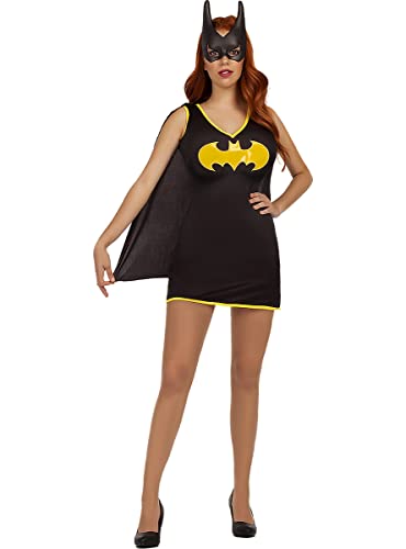 Funidelia | Batgirl Kleid für Damen Barbara Gordon, Superhelden, DC Comics - Kostüme für Erwachsene & Verkleidung für Partys, Karneval & Halloween - Größe S - Schwarz von Funidelia