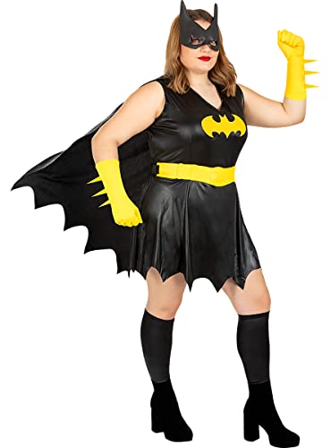 Funidelia | Batgirl Kostüm für Damen Barbara Gordon, Superhelden, DC Comics - Kostüme für Erwachsene & Verkleidung für Partys, Karneval & Halloween - Größe XL - Lila von Funidelia