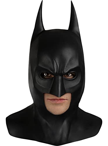 Funidelia | Batman Maske aus Latex - The Dark Knight 100% OFFIZIELLE für Herren The Dark Knight (Der dunkle Ritter), Superhelden, DC Comics, Fledermausmann - Farben: Bunt, Zubehör für Kostüm von Funidelia