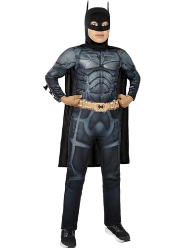 Funidelia | Batman TDK Kostüm deluxe für Jungen The Dark Knight, Superhelden, DC Comics - Kostüme für Kinder & Verkleidung für Partys, Karneval & Halloween - Größe 3-4 Jahre - Schwarz Funidelia | Batman TDK Kostüm deluxe für Jungen The Dark Knight, Superhelden, DC Comics - Kostüme für Kinder & Verkleidung für Partys, Karneval & Halloween - Größe 3-4 Jahre - Schwarz von Funidelia