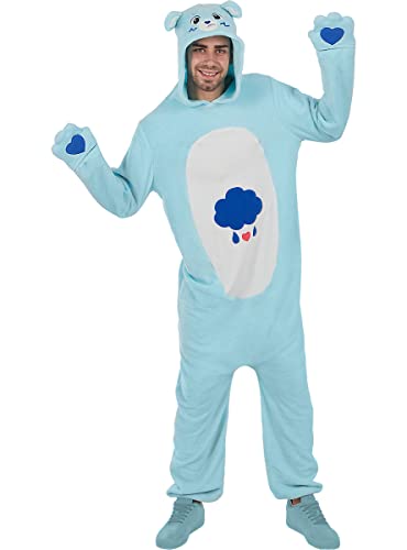 Funidelia | Brummbärchi Kostüm Glücksbärchis für Herren und Damen Care Bears, Bär - Kostüm für Erwachsene & Verkleidung für Partys, Karneval & Halloween - Größe L - XL - Blau Funidelia | Brummbärchi Kostüm Glücksbärchis für Herren und Damen Care Bears, Bär - Kostüm für Erwachsene & Verkleidung für Partys, Karneval & Halloween - Größe L - XL - Blau von Funidelia