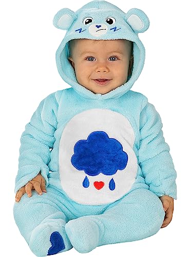 Funidelia | Brummbärchi Kostüms Glücksbärchis für Baby Care Bears, Bär - Kostüm für Baby & Verkleidung für Partys, Karneval & Halloween - Größe 0-6 Monate - Blau von Funidelia