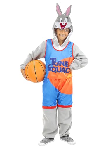 Funidelia | Bugs Bunny Space Jam Kostüm - Looney Tunes für Jungen Kostüme für Kinder & Verkleidung für Partys, Karneval & Halloween - Größe 5-6 Jahre - Grau/Silber Funidelia | Bugs Bunny Space Jam Kostüm - Looney Tunes für Jungen Kostüme für Kinder & Verkleidung für Partys, Karneval & Halloween - Größe 5-6 Jahre - Grau/Silber von Funidelia