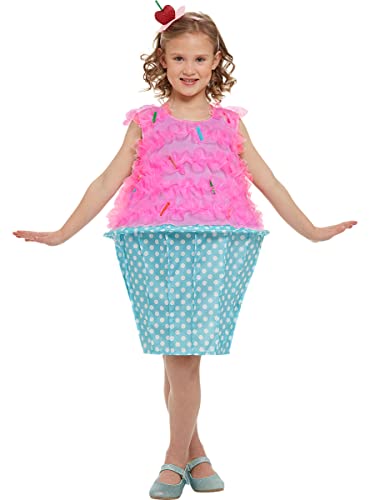 Funidelia | Cupcake Kostüm für Mädchen Größe 4-6 Jahre Muffin, Süßes, Essen, Dessert - Farben: Rosa, Zubehör für Kostüm - Lustige Kostüme für deine Partys Funidelia | Cupcake Kostüm für Mädchen Größe 4-6 Jahre Muffin, Süßes, Essen, Dessert - Farben: Rosa, Zubehör für Kostüm - Lustige Kostüme für deine Partys von Funidelia