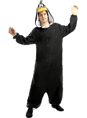 Funidelia | Daffy Duck Kostüm - Looney Tunes für Herren & Damen Kostüme für Erwachsene & Verkleidung für Partys, Karneval & Halloween - Größe S-M - Schwarz von Funidelia