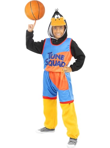 Funidelia | Daffy Duck Space Jam Kostüm - Looney Tunes für Jungen Kostüme für Kinder & Verkleidung für Partys, Karneval & Halloween - Größe 7-9 Jahre - Schwarz Funidelia | Daffy Duck Space Jam Kostüm - Looney Tunes für Jungen Kostüme für Kinder & Verkleidung für Partys, Karneval & Halloween - Größe 7-9 Jahre - Schwarz von Funidelia