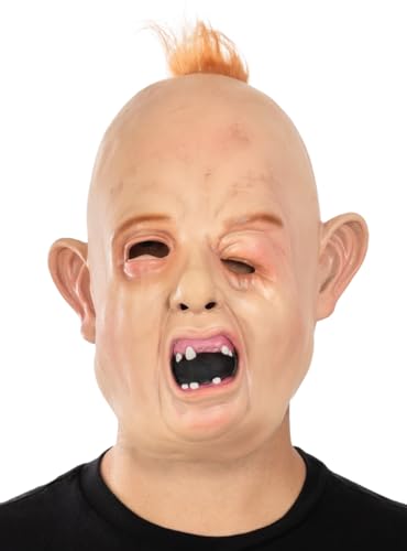 Funidelia | Die Goonies Maske für Herren 80er Jahre, Die Goonies, Film und Serien - Zubehör für Erwachsene, Zubehör für Kostüm - Beige von Funidelia