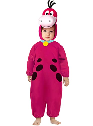 Funidelia | Dino Kostüms - Familie Feuerstein für Baby The Flintstones, Dinosaurier - Kostüme für Kinder & Verkleidung für Partys, Karneval & Halloween - Größe 12-24 Monate - Lila von Funidelia