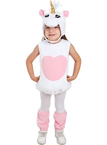 Funidelia | EinhornPlüschtier Kostüm für Kinder Kostüm für Kinder & Verkleidung für Partys, Karneval & Halloween - Größe 3-4 Jahre von Funidelia