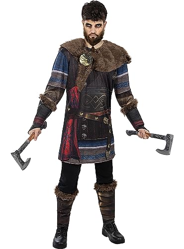 Funidelia | Eivor Assassins Creed Valhalla Kostüm für Herren Games, Film und Serien, Assassin's Creed - Kostüm für Erwachsene & Verkleidung für Partys, Karneval & Halloween - Größe L - XL Funidelia | Eivor Assassins Creed Valhalla Kostüm für Herren Games, Film und Serien, Assassin's Creed - Kostüm für Erwachsene & Verkleidung für Partys, Karneval & Halloween - Größe L - XL von Funidelia
