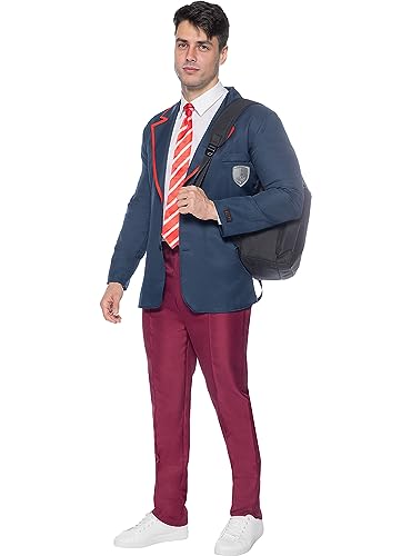 Funidelia | Elite Kostüm für Herren Student, Colegial, Film und Serien, Netflix - Kostüm für Erwachsene & Verkleidung für Partys, Karneval & Halloween - Größe S - Dunkelblau Funidelia | Elite Kostüm für Herren Student, Colegial, Film und Serien, Netflix - Kostüm für Erwachsene & Verkleidung für Partys, Karneval & Halloween - Größe S - Dunkelblau von Funidelia