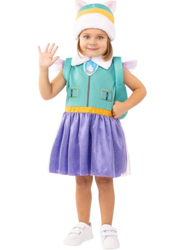 Funidelia | Everest Paw Patrol Kostüm für Mädchen Zeichentrickfilm, Paw Patrol, Marshall, Chase - Kostüm für Kinder & Verkleidung für Partys, Karneval & Halloween - Größe 2-3 Jahre - Grau/Silber Funidelia | Everest Paw Patrol Kostüm für Mädchen Zeichentrickfilm, Paw Patrol, Marshall, Chase - Kostüm für Kinder & Verkleidung für Partys, Karneval & Halloween - Größe 2-3 Jahre - Grau/Silber von Funidelia