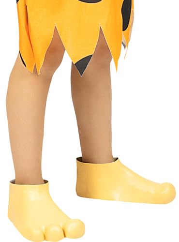 Funidelia | Familie Feuerstein Überziehstiefel für Herren und Damen The Flintstones, Zeichentrickfilm, Familie Feuerstein, Höhlenmensch - Zubehör für Erwachsene, Zubehör für Kostüm - Beige Funidelia | Familie Feuerstein Überziehstiefel für Herren und Damen The Flintstones, Zeichentrickfilm, Familie Feuerstein, Höhlenmensch - Zubehör für Erwachsene, Zubehör für Kostüm - Beige von Funidelia