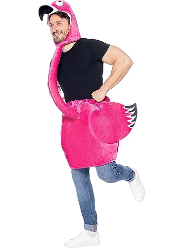 Funidelia | Flamingo Kostüm für Herren und Damen Tiere, Flamingo - Kostüm für Erwachsene & Verkleidung für Partys, Karneval & Halloween - Größe Einheitsgröße - Rosa Funidelia | Flamingo Kostüm für Herren und Damen Tiere, Flamingo - Kostüm für Erwachsene & Verkleidung für Partys, Karneval & Halloween - Größe Einheitsgröße - Rosa von Funidelia