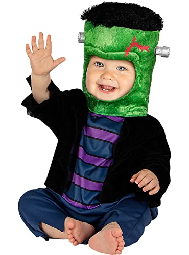 Funidelia | Frankenstein Kostüm s für Baby Horror, Frankenstein, Monster, Halloween - Kostüm für Baby & Verkleidung für Partys, Karneval & Halloween - Größe 0-6 Monate - Schwarz Funidelia | Frankenstein Kostüm s für Baby Horror, Frankenstein, Monster, Halloween - Kostüm für Baby & Verkleidung für Partys, Karneval & Halloween - Größe 0-6 Monate - Schwarz von Funidelia