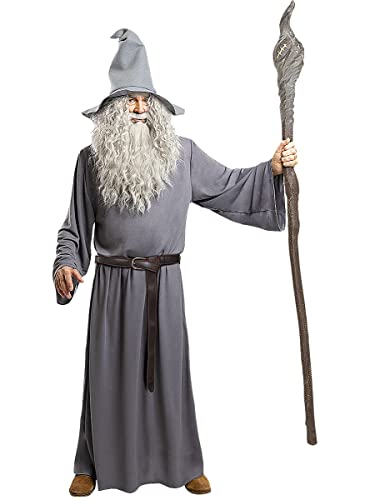Funidelia | Gandalf Kostüm - Der Herr der Ringe 100% OFFIZIELLE für Herren Größe XL Der Herr der Ringe, Film und Serien, Hobbit, Zauberer - Farben: Bunt, Zubehör für Kostüm Funidelia | Gandalf Kostüm - Der Herr der Ringe 100% OFFIZIELLE für Herren Größe XL Der Herr der Ringe, Film und Serien, Hobbit, Zauberer - Farben: Bunt, Zubehör für Kostüm von Funidelia