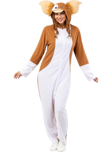 Funidelia | Gizmo Kostüm - Gremlins für Herren und Damen Horror, Halloween, Film und Serien - Kostüm für Erwachsene & Verkleidung für Partys, Karneval & Halloween - Größe L - XL - Braun von Funidelia