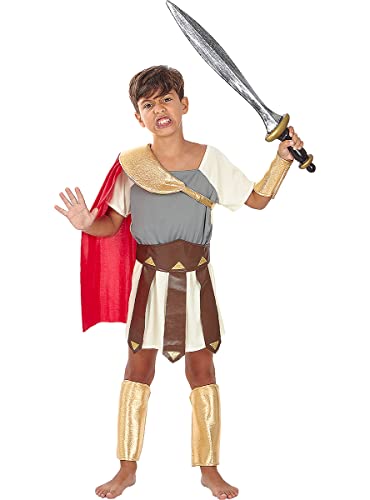 Funidelia | Gladiator Kostüm für Jungen Rom, Gladiator, Römischer Zenturio - Kostüm für Kinder & Verkleidung für Partys, Karneval & Halloween - Größe 3-4 Jahre - Granatfarben Funidelia | Gladiator Kostüm für Jungen Rom, Gladiator, Römischer Zenturio - Kostüm für Kinder & Verkleidung für Partys, Karneval & Halloween - Größe 3-4 Jahre - Granatfarben von Funidelia