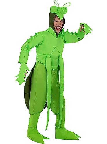 Funidelia | Gottesanbeterin Kostüm für Herren und Damen Tiere - Kostüm für Erwachsene & Verkleidung für Partys, Karneval & Halloween - Größe L - XL - Grau/Silber Funidelia | Gottesanbeterin Kostüm für Herren und Damen Tiere - Kostüm für Erwachsene & Verkleidung für Partys, Karneval & Halloween - Größe L - XL - Grau/Silber von Funidelia