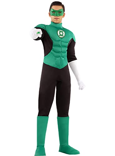 Funidelia | Green Lantern Kostüm für Herren Superhelden, DC Comics, Liga de la Justicia, Green Lantern - Kostüme für Erwachsene & Verkleidung für Partys, Karneval & Halloween - Größe XL - Grün Funidelia | Green Lantern Kostüm für Herren Superhelden, DC Comics, Liga de la Justicia, Green Lantern - Kostüme für Erwachsene & Verkleidung für Partys, Karneval & Halloween - Größe XL - Grün von Funidelia