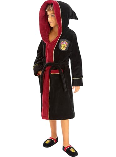 Funidelia | Gryffindor Bademantel - Harry Potter für Jungen und Mädchen Das beste Merchandising, um echte Fans zu Weihnachten, Geburtstagen oder anderen Anlässen zu beschenken - Granatfarben Funidelia | Gryffindor Bademantel - Harry Potter für Jungen und Mädchen Das beste Merchandising, um echte Fans zu Weihnachten, Geburtstagen oder anderen Anlässen zu beschenken - Granatfarben von Funidelia