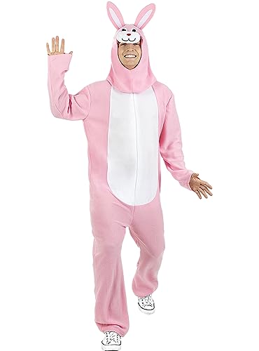 Funidelia | Hasen Kostüm rosa für Herren und Damen Tiere - Kostüm für Erwachsene & Verkleidung für Partys, Karneval & Halloween - Größe L - XL - Weiß Funidelia | Hasen Kostüm rosa für Herren und Damen Tiere - Kostüm für Erwachsene & Verkleidung für Partys, Karneval & Halloween - Größe L - XL - Weiß von Funidelia