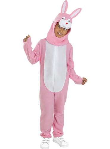 Funidelia | Hasen Kostüm rosa für Jungen & Mädchen Tiere - Kostüme für Kinder & Verkleidung für Partys, Karneval & Halloween - Größe 7-9 Jahre - Weiß Funidelia | Hasen Kostüm rosa für Jungen & Mädchen Tiere - Kostüme für Kinder & Verkleidung für Partys, Karneval & Halloween - Größe 7-9 Jahre - Weiß von Funidelia