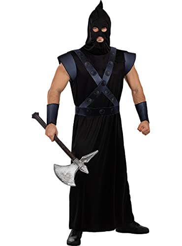 Funidelia | Henker Kostüm für Herren Mittelalter, Henker - Kostüm für Erwachsene & Verkleidung für Partys, Karneval & Halloween - Größe - M - Schwarz Funidelia | Henker Kostüm für Herren Mittelalter, Henker - Kostüm für Erwachsene & Verkleidung für Partys, Karneval & Halloween - Größe - M - Schwarz von Funidelia