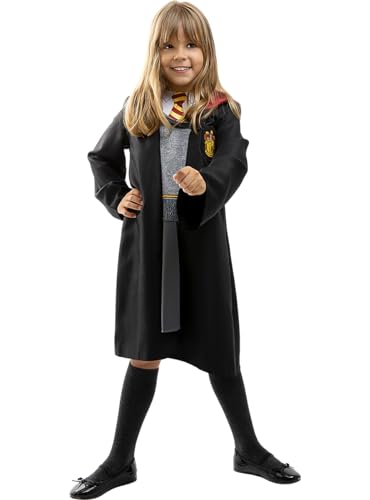 Funidelia | Hermine Granger Kostüm 100% OFFIZIELLE für Mädchen Größe 5-6 Jahre Gryffindor, Zauberer, Film und Serien, Hogwarts, Zubehör für Kostüm - Lustige Kostüme für deine Funidelia | Hermine Granger Kostüm 100% OFFIZIELLE für Mädchen Größe 5-6 Jahre Gryffindor, Zauberer, Film und Serien, Hogwarts, Zubehör für Kostüm - Lustige Kostüme für deine von Funidelia