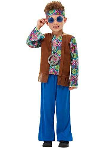 Funidelia | Hippie Kostüm für Jungen Größe 7-9 Jahre De jaren '60, Hippie, Flower power, Berufe - Farben: Bunt, Zubehör für Kostüm - Lustige Kostüme für deine Partys Funidelia | Hippie Kostüm für Jungen Größe 7-9 Jahre De jaren '60, Hippie, Flower power, Berufe - Farben: Bunt, Zubehör für Kostüm - Lustige Kostüme für deine Partys von Funidelia